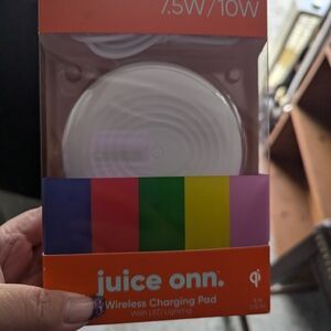Juice Onn Wireless Charging Pad with LED Lighting